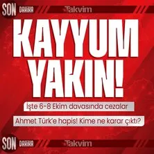 6-8 Ekim olayları davasında karar açıklanıyor! DEM Partili Ahmet Türk’e 10 yıl hapis
