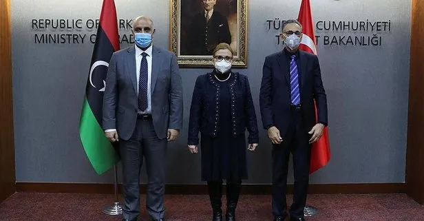 SON DAKİKA: Bakan Pekcan, Libyalı mevkidaşlarıyla görüştü: Türkiye sorumluluk almaya hazır