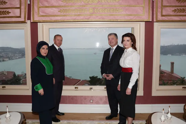 Başkan Erdoğan ile Ukrayna Devlet Başkanı Poroşenko arasında kritik görüşme-2