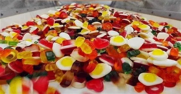 Haribo jelibonun içinden uyuşturucu çıktı!