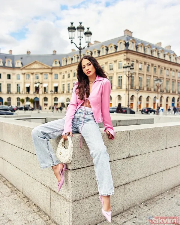 Demet Özdemir karlar içinde mayolu poz verdi! Ortalık karıştı! Kimi Gülşen Bubikoğlu kimi Seren Serengil kimi de Bella Hadid sandı... - 5