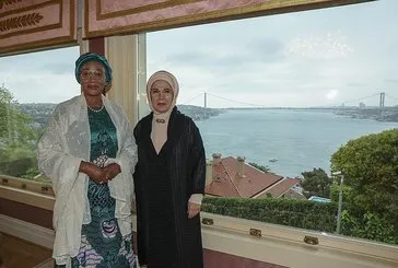 Emine Erdoğan, Tinubu’yu ağırladı