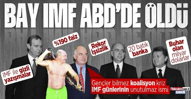 SON DAKİKA | Eski bakan Kemal Derviş hayatını kaybetti | Kemal Derviş kimdir?