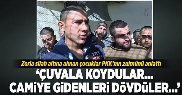 PKK/PYD’nin zorla silah altına aldığı çocuklar zulmü anlattı