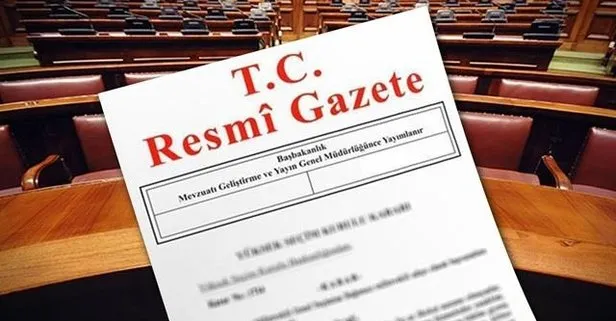 Cumhurbaşkanı kararı Resmi Gazete’de