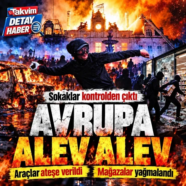 Avrupa’da kaos ortamı! Fransa, Belçika, İtalya ve Arnavutluk’ta protestolar şiddetlendi: Arnavutluk’ta tarihi binalar ateşe verildi