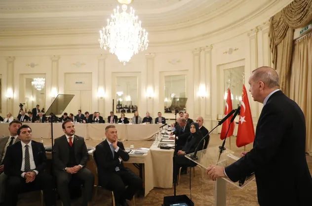 Başkan Erdoğan, Cenevre'de Uluslararası Demokratlar Birliği (UID) Avrupa Temsilcilerini kabul etti