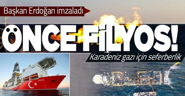 Başkan Erdoğan imzaladı! Karadeniz gazı için seferberlik: Keşfedilen rezervlere öncelikli yatırım