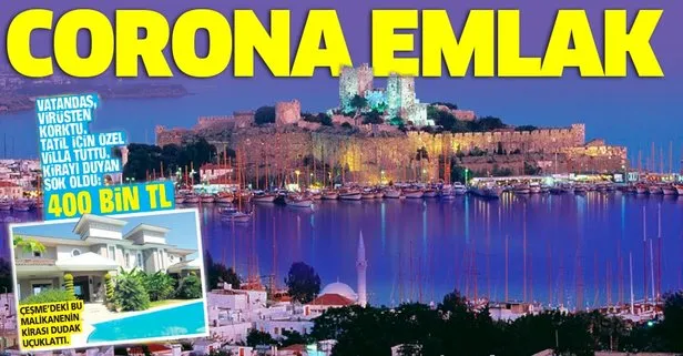 Tatile Koronavirus Kovid 19 Ayari Vatandas Tatil Icin Ozel Villa Tuttu Takvim