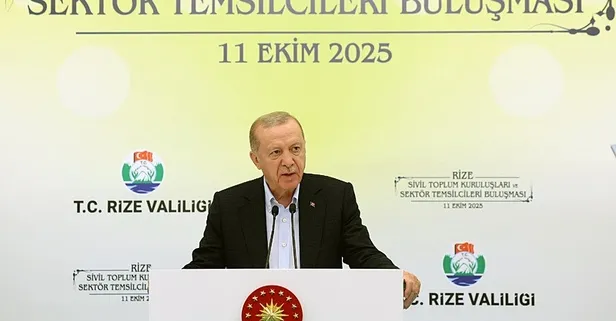 Rize'de STK'lar ile buluşma | Başkan Erdoğan'dan önemli açıklamalar | Hedef Türkiye Yüzyılı: Dünyaya öncülük eden bir Türkiye var!