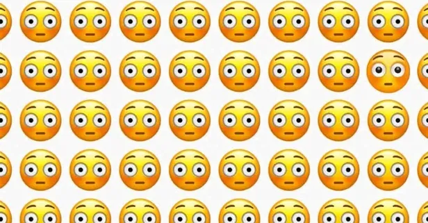 Bulmacanın kralı geldi! Farklı emojiyi bulan yok denecek kadar az