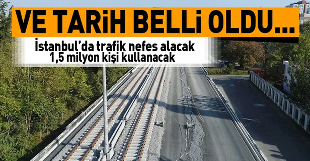 Gebze-Halkalı demiryolu hattı için tarih verildi