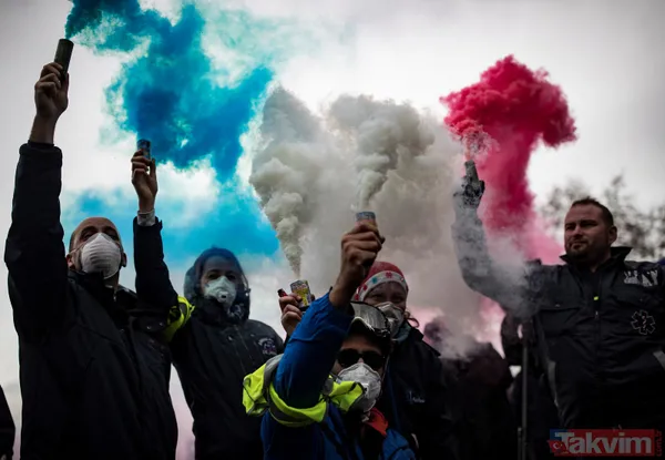 Paris'teki son gösterilerin faturası ağır oldu - 31