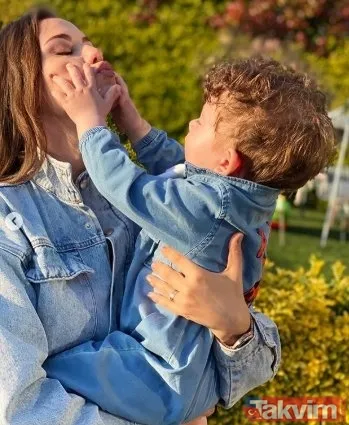 Fahriye Evcen'den sonra Hazal Kaya'dan da sürpriz geldi! İşte ünlüler, anneleri ve çocukları... - 10