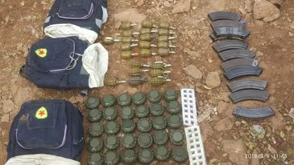 Afrin’de yasaklı anti-personel mayınları