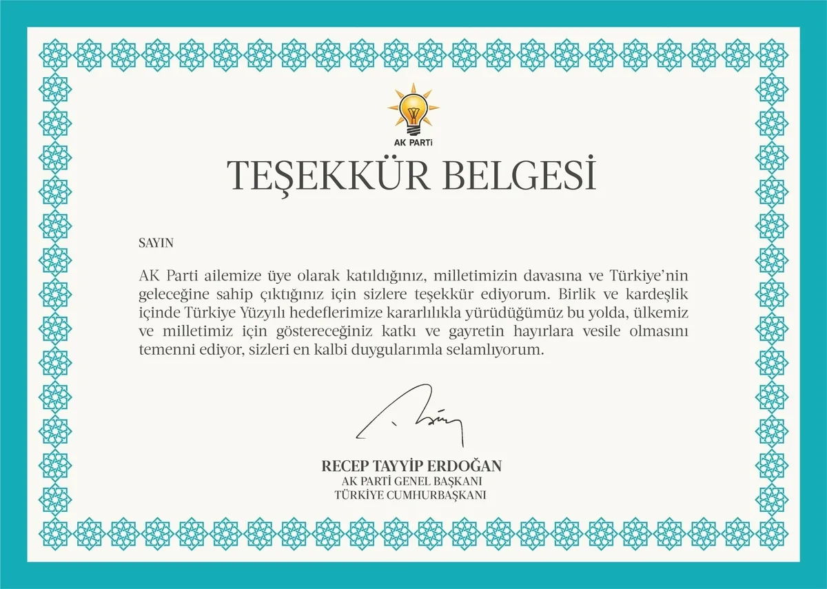 11-milyon-uyeye-baskan-erdogan-imzali-tesekkur-belgesi-ak-parti-duyurdu-1781630499345.jpeg 11 milyon üyeye Başkan Erdoğan imzalı teşekkür belgesi: AK Parti duyurdu-4