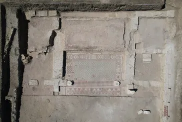 Kastamonu’daki Pompeiopolis’te yeni keşifler: M.S. 4. yüzyıl mozaiği ve Eros başı gün yüzüne çıkarıldı