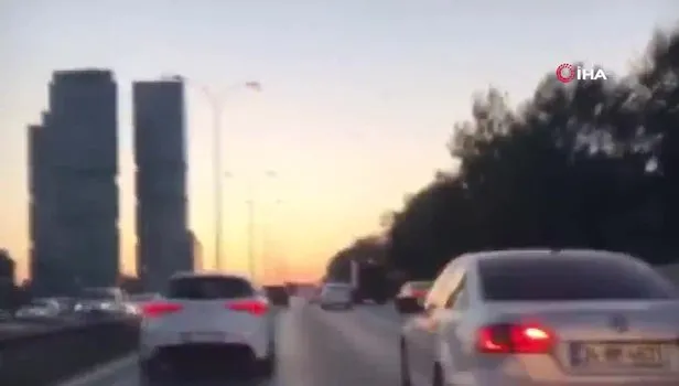 İstanbul'da magandalar makas atma yarışında