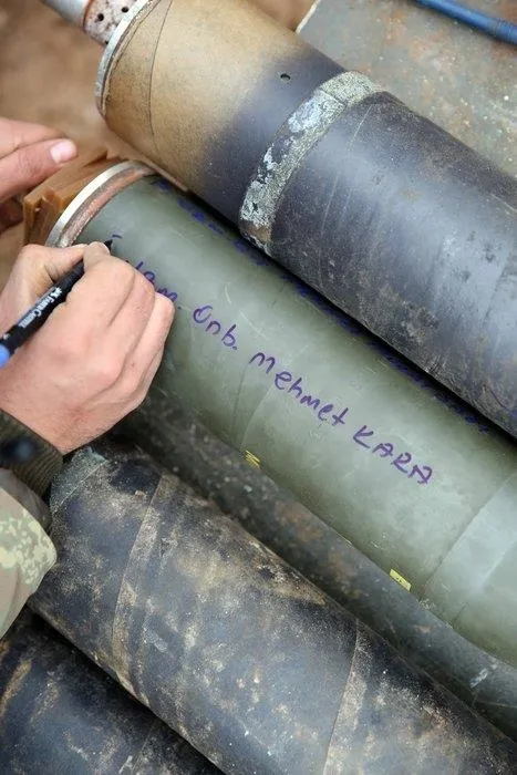 O mermi Afrin'deki teröristlerin tepesine indi-2