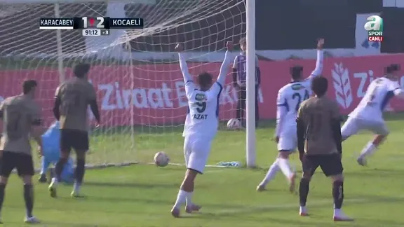 GOL | Karacabey Belediye Spor 1-2 Kocaelispor - Nejdet Nezir Bilin