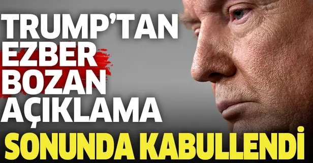 Son dakika... ABD Başkanı Donald Trump salgının gittikçe kötüleştiğini ilk kez kabul etti