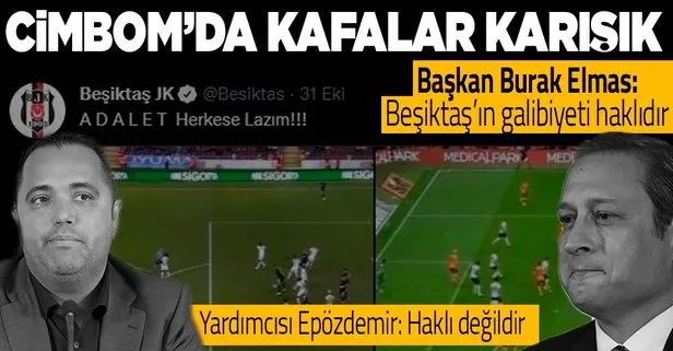 Galatasaray Başkanı Burak Elmas’tan Beşiktaş açıklaması: Kimsenin haddi değildir
