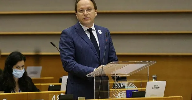 Ambargonun yeni adresi Filistin! AB Komisyonu üyesi Oliver Vahelyi duyurdu: Filistinlilere yardım ödemeleri durdurulacak