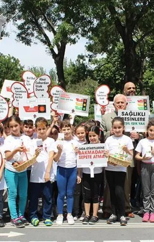 Gıdaya trafik ışığı modeli