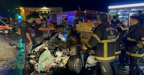 Nevşehir’de korkunç çarpışma: 2 ölü, 3 yaralı