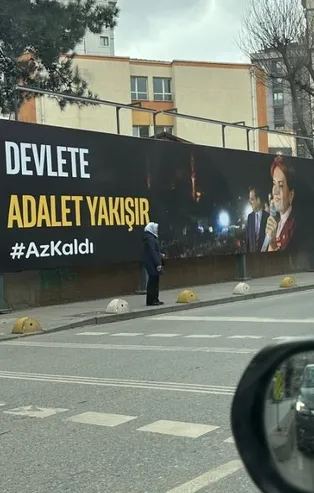 Saraçhane tiyatrosu sonrası ikinci bomba! İyi Parti afişleri astı bile: Akşener ve İmamoğlu yan yana
