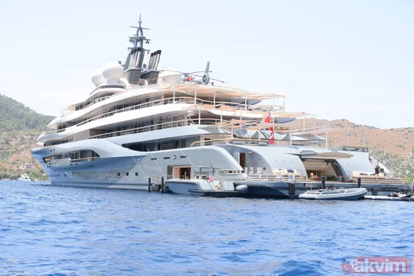 100 milyon dolardan pahalı! Yüzen saray Flying Fox Bodrum'da üzerindeki helikopter bile 10 milyon dolar - 22