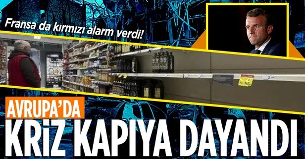 Macron’dan Avrupa ülkelerine gıda krizi uyarısı!