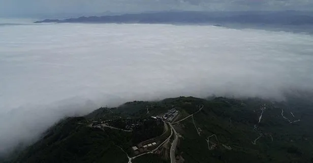 Ordu-Giresun Havalimanı'nda uçak seferlerine sis engeli