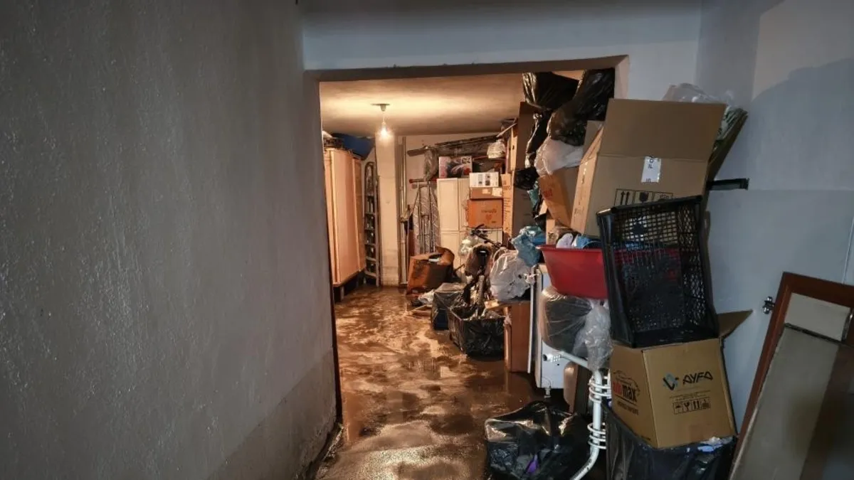 CHP'li ABB'nin altyapı çalışması binayı kanalizasyon suyuna gömdü! Başkentte rezalet