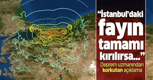 Profesörden korkutan deprem açıklaması! İstanbul’daki fayın tamamı kırılırsa...