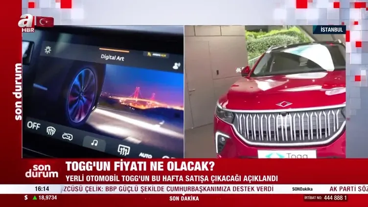 TOGG’un FİYATI ne kadar?