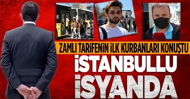 İstanbul’da ulaşımda yüzde 40 zamlı tarifeyle yolculuk başladı! Yolcular fahiş zamma tepki gösterdi