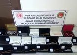 Son dakika: Ankara'da 1 milyon lira değerinde tespih ve doğal taş ele geçirildi | Video