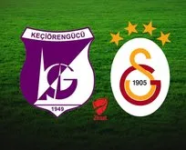 Keçiörengücü - Galatasaray maçı hangi kanalda?