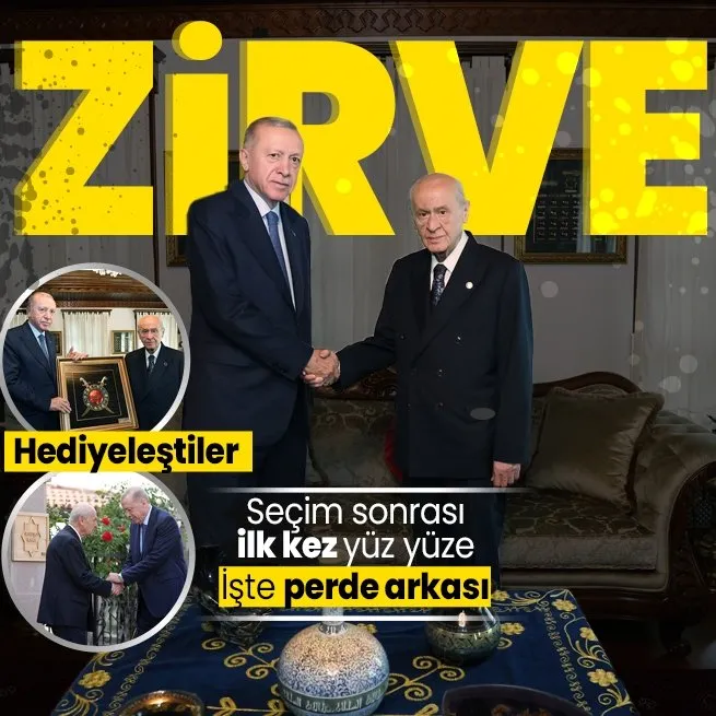 Başkan Erdoğan, MHP Genel Başkanı Devlet Bahçeliyi konutunda ziyaret etti | İşte görüşmenin perde arkası