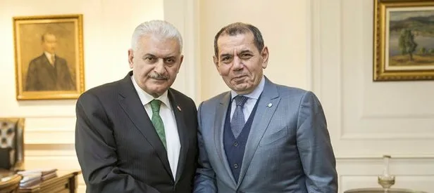 Başbakan Yıldırım, Dursun Özbek’i kabul etti