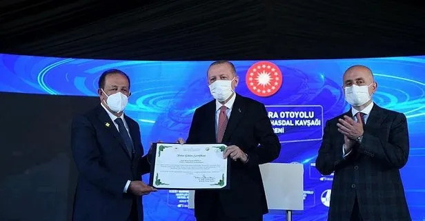 Başkan Erdoğan adına hatıra ormanı kuruldu! 50 bin fidanlık bağış