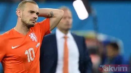 Galatasaray’da efsaneleşen Wesley Sneijder’n bir de son halini görün! O eski halinden eser yok form geçici klas kalıcı