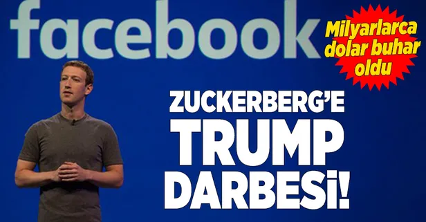 Mark Zuckerberg'e Trump darbesi