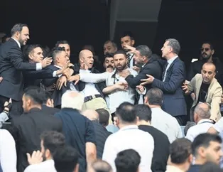 Genel kurulda kavga çıktı