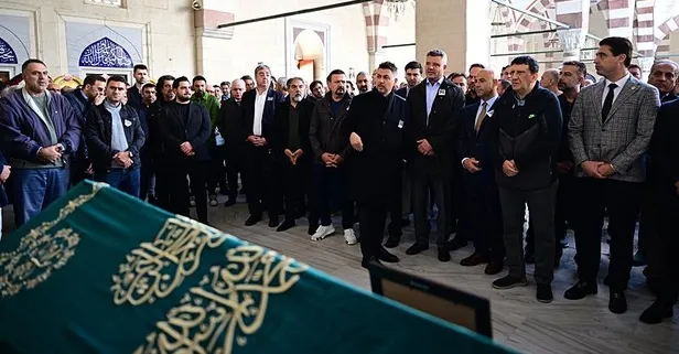 Fenerbahçeli yönetici İlker Alkun'un babası son yolculuğuna uğurlandı