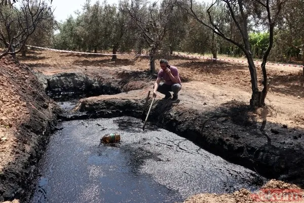 Manisa Salihli'de su için yapılan sondajdan petrol fışkırdı! TPAO inceledi: Yüzde 94'ü su yüzde 6'sı çok kaliteli petrol - 13