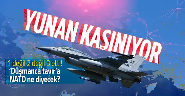 Yunanistan'dan 3. taciz: S-300 füze sisteminden Türk jetlerine radar kilidi
