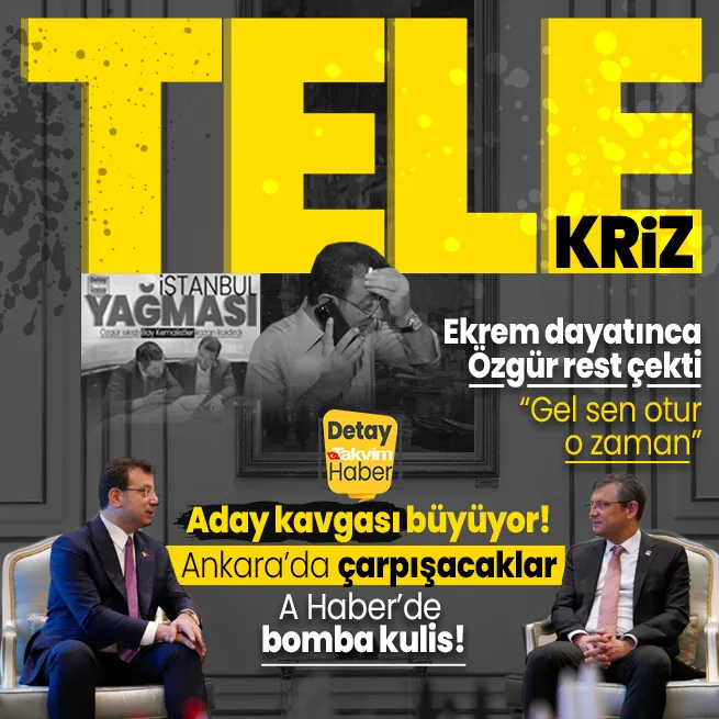 Özgür Özel ile Ekrem İmamoğlu arasında aday çatlağı büyüyor! Aday açıklaması ertelendi! Krizin perde arkası: Telefonda kapıştılar