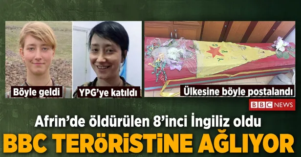 İngiliz kadın terörist Afrin'de öldürüldü